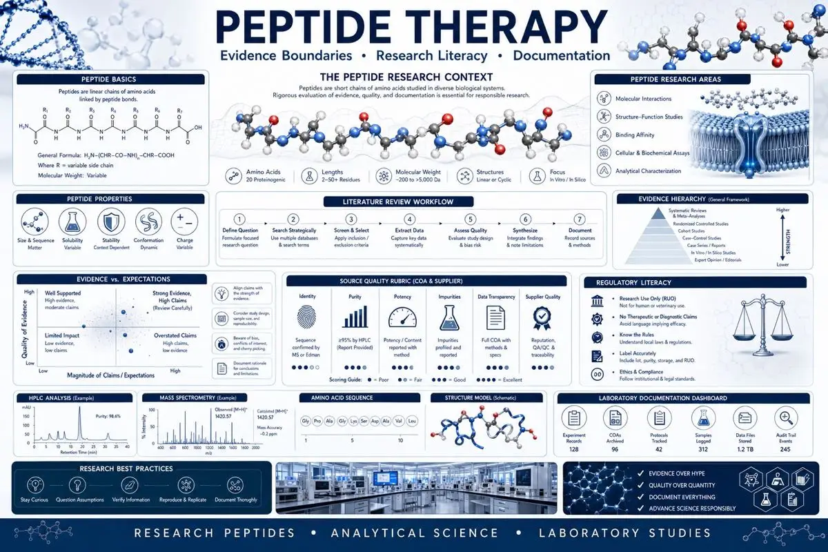 peptide research for laboratory research documentation