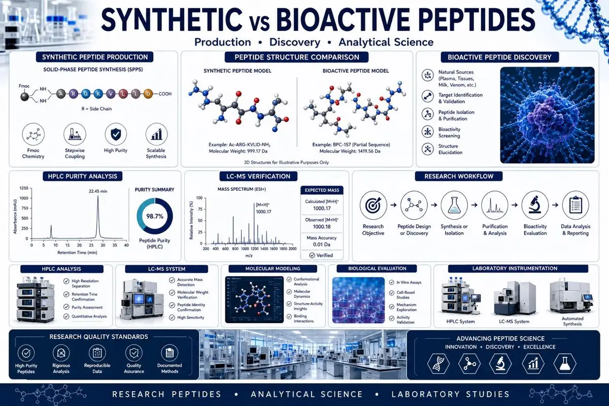 synthetic vs bioactive peptides