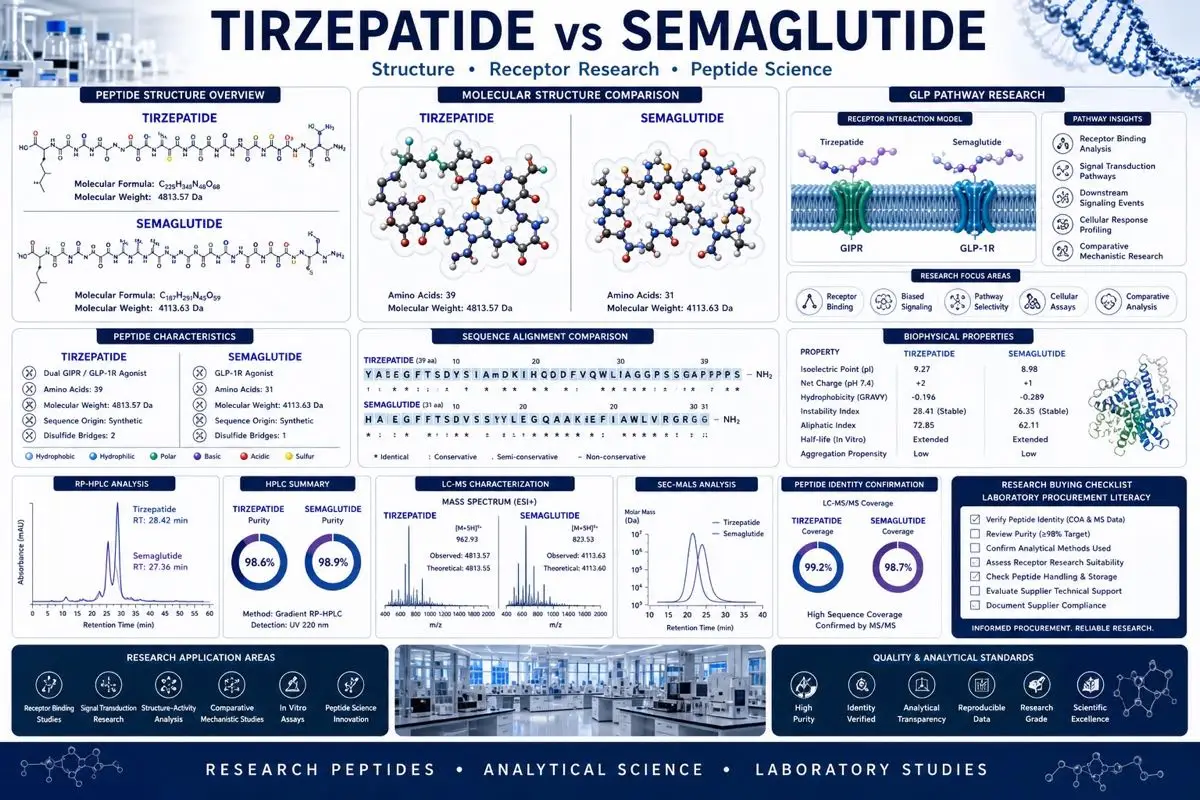 tirzepatide vs semaglutide for laboratory research documentation